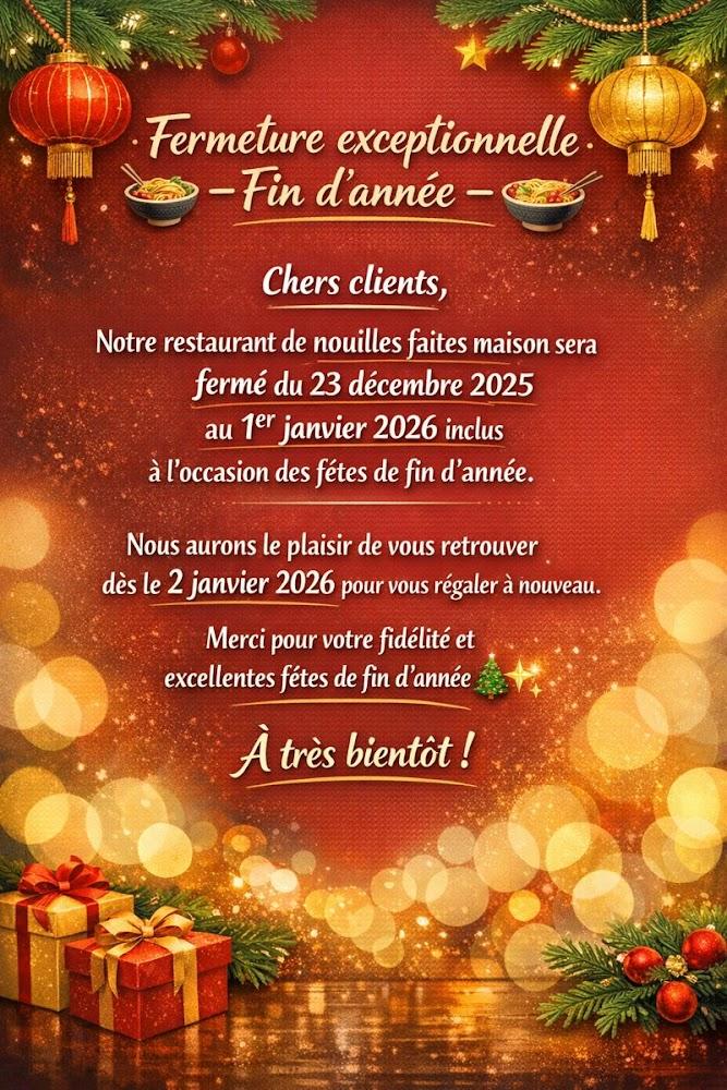 Nouilles fait maison - Menu Image 1